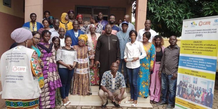 Kankan/la citoyenneté : l’implication des femmes et filles dans le processus du maintien de la paix au coeur d’un atelier de formation dans le Nabaya…