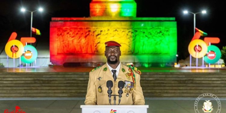 Message du président de la République SE colonel Mamady Dounbouya