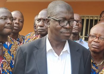 Lansanayah Barrage/ CU Tombolia : Celebration de l&rsquo;anniversaire de la Communaute Zatompie S/p de Bossou et placee sous le soutien aux actions du CNRD