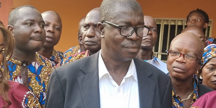 Lansanayah Barrage/ CU Tombolia : Celebration de l’anniversaire de la Communaute Zatompie S/p de Bossou et placee sous le soutien aux actions du CNRD