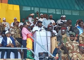 La candidature du prรฉsident Mamadi Doumbouya est la seule alternative pour garantir le rassemblement des Guinรฉens et lโรฉlan du dรฉveloppement. ยป