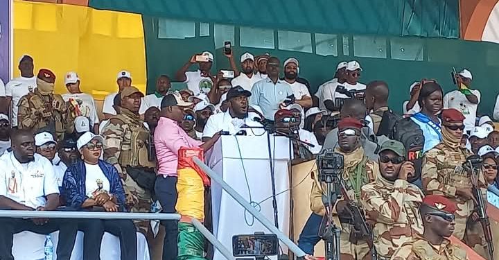La candidature du président Mamadi Doumbouya est la seule alternative pour garantir le rassemblement des Guinéens et l’élan du développement. »
