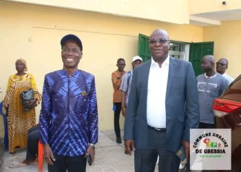 COMMUNE URBAINE DE GBESSIA: EX MAIRE DE MATOTO EN VISITE CHEZ LE PRÉSIDENT DE LA DÉLÉGATION SPÉCIALE: