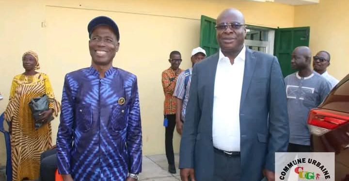 COMMUNE URBAINE DE GBESSIA: EX MAIRE DE MATOTO EN VISITE CHEZ LE PRÉSIDENT DE LA DÉLÉGATION SPÉCIALE: