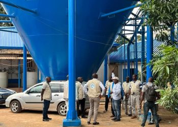 Seg de Kankan: Au lieu de servir les ménages, la Seg de kankan inonde les rues en eau 