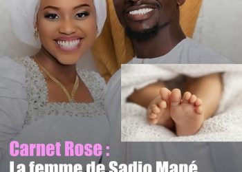 INFO SENENEWS. Carnet Rose : La femme de Sadio Mané, Aïssata Tamba a accouché d’une fille