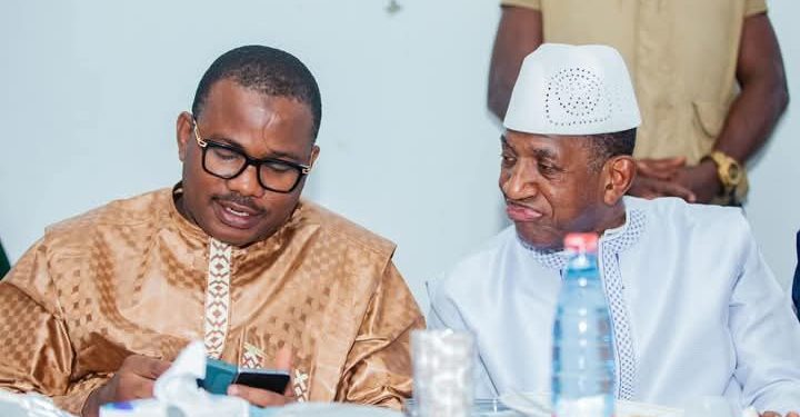 Rupture collective dans la commune de Lambagnyi, avec le Président Dr Dansa Kourouma