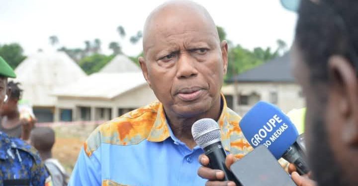 N’Zerekore : démarrage de la construction du siège régional de la HAC dans une grande ferveur