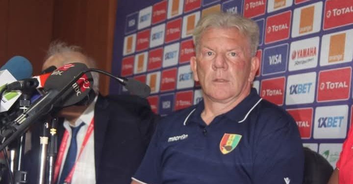 Le Syli de Guinée à une bonne équipe et des individualités mais…. « , dixit Paul Put, entraîneur Ougandais