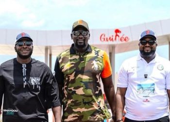 CR Tanènè / Dubreka : Inauguration du pont unique payant sur le fleuve Kounkouré.