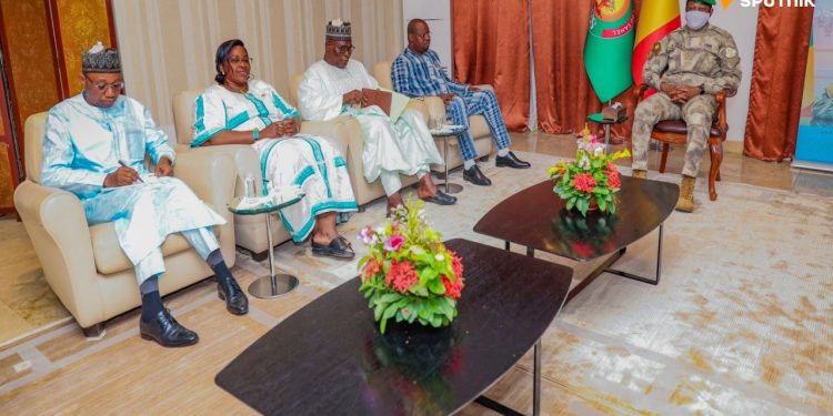 AES: les ministres de la Justice reçus par le Président malien