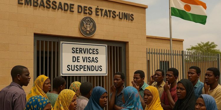 Les Etats-Unis suspendent tous les services de visas de routine à Niamey jusqu’à nouvel ordre