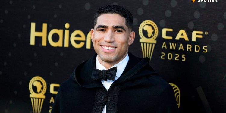 Achraf Hakimi intègre le XI Mondial FIFA The Best pour 2025