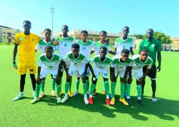 Malgré l&rsquo;incendie, l&rsquo;AS Kaloum a réussi à remporter le match 2-0.