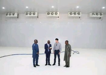 LA CHAMBRE FROIDE DE 10.000 TONNES VIENT D’ÊTRE FONCTIONNELLE..