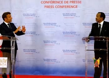Au Cameroun, Macron s’est montré préoccupé par la présence russe en Afrique