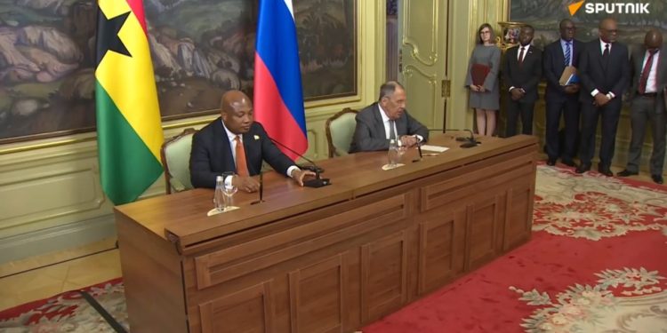 Moscou et Accra unissent leurs efforts pour la paix et la sécurité en Afrique